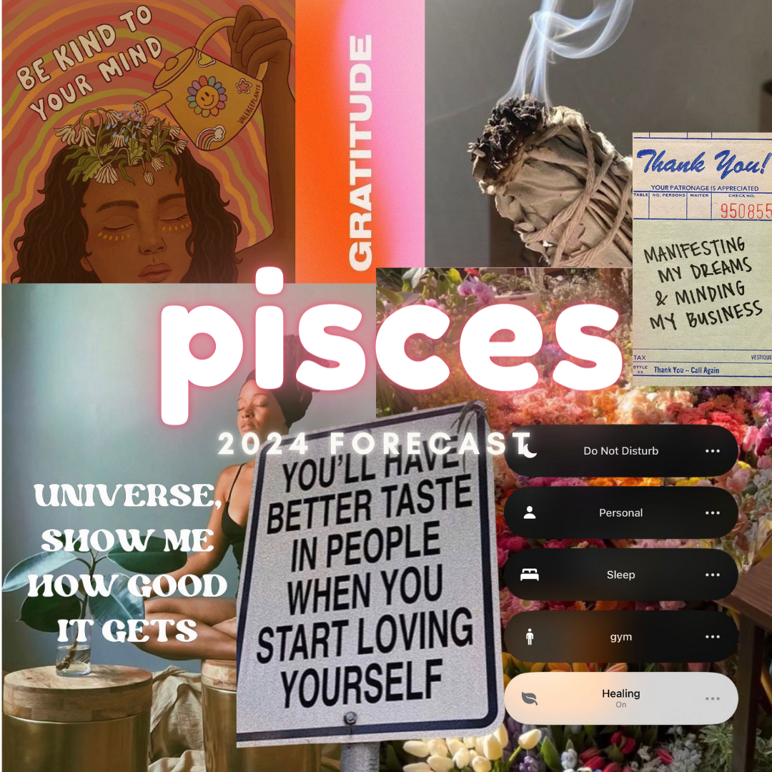 2024 | forecast reading | water signs |  pisces 🦋
