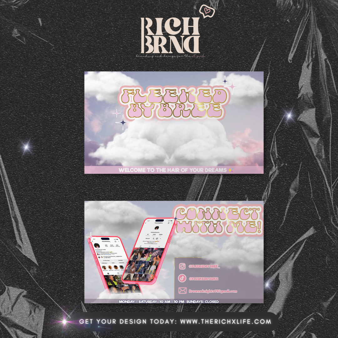 rich x brnd |  business card design