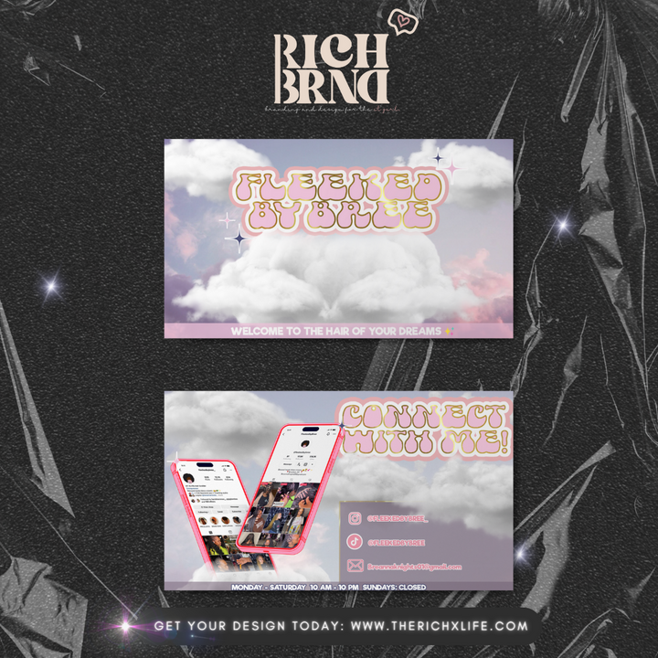 rich x brnd |  business card design