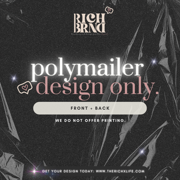 rich x brnd | polymailer design only