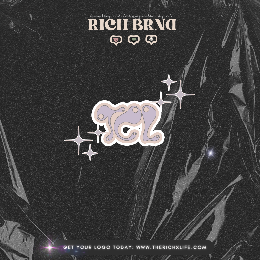 rich x brnd | text based logo suite