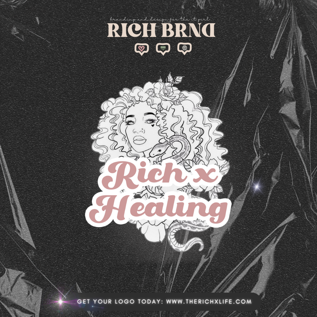 rich x brnd | image based logo design