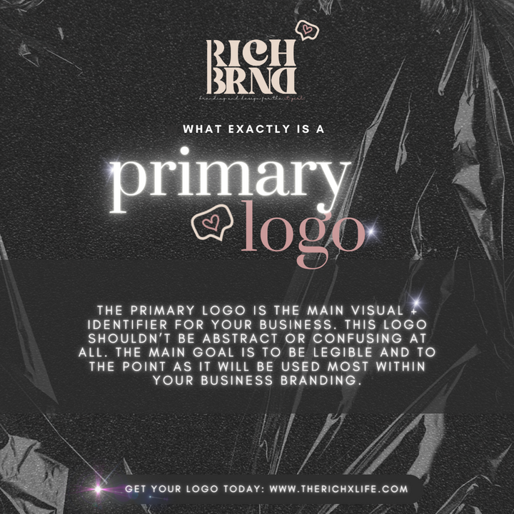 rich x brnd | text based logo suite