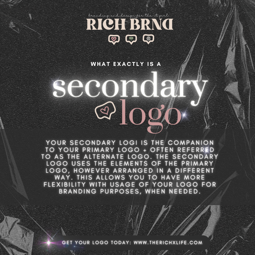 rich x brnd | text based logo suite